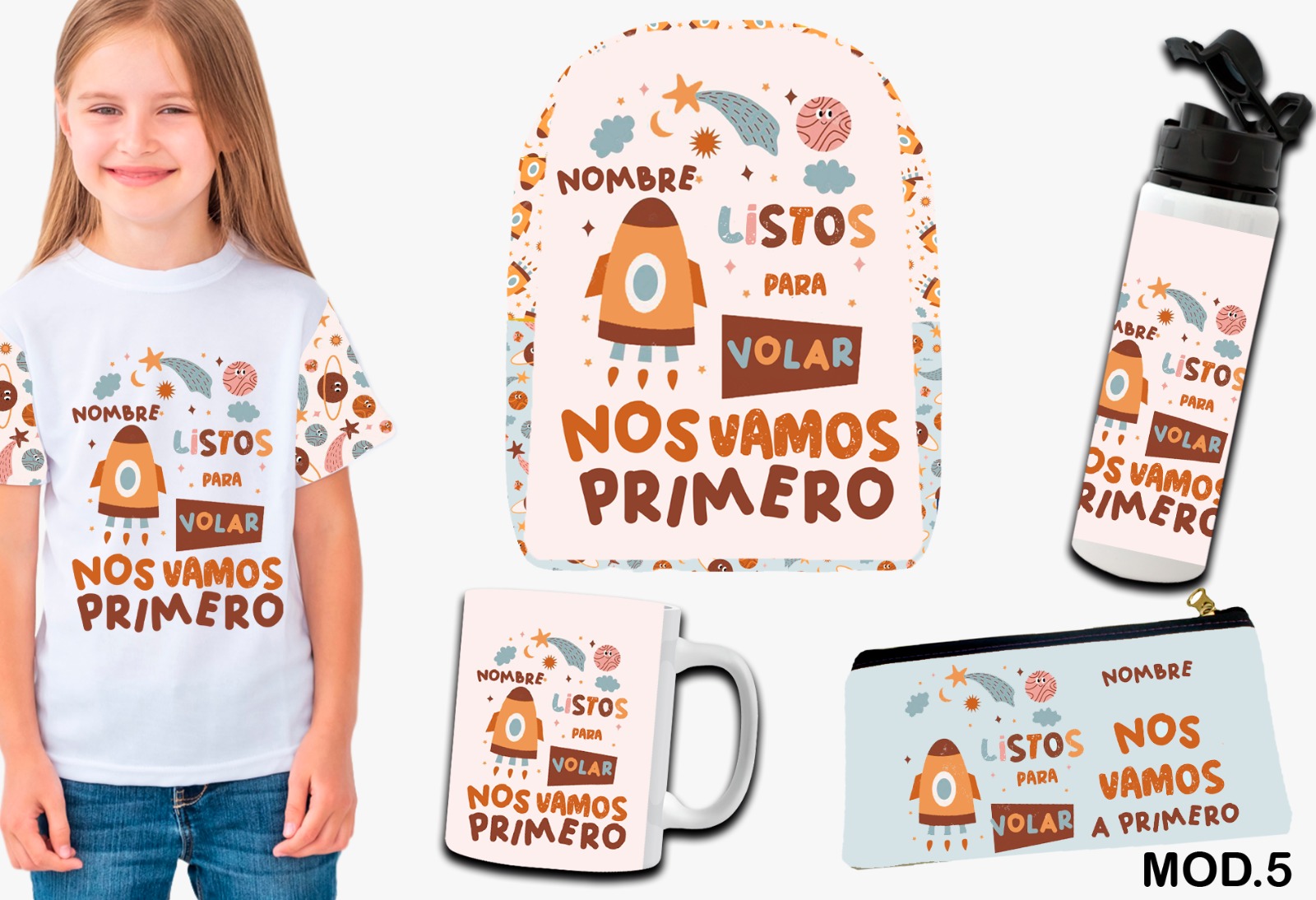 Modelo listos para volar pastel