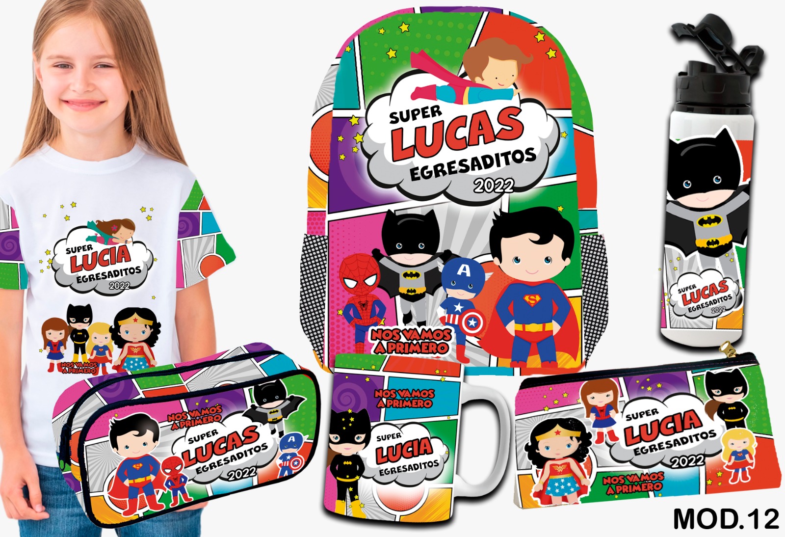 Modelo comic super lucas