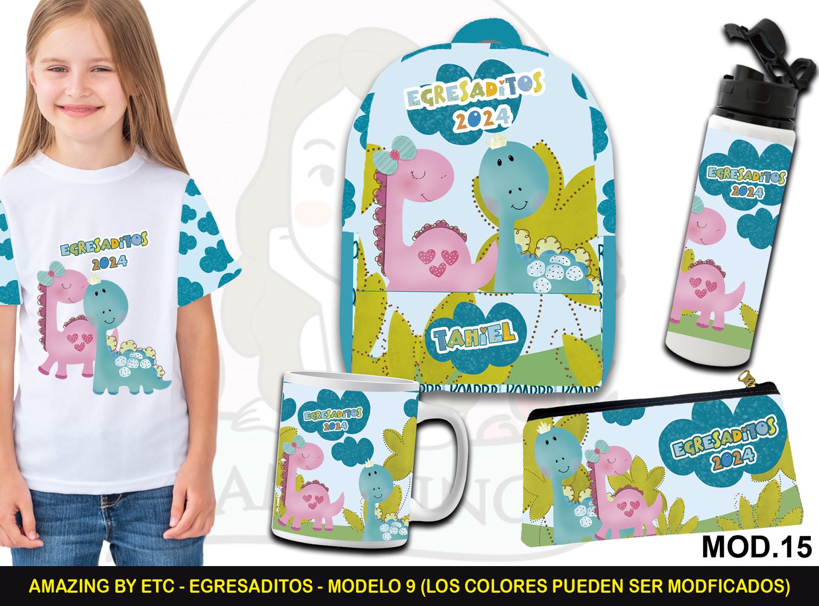 Modelo dinosaurios egresaditos